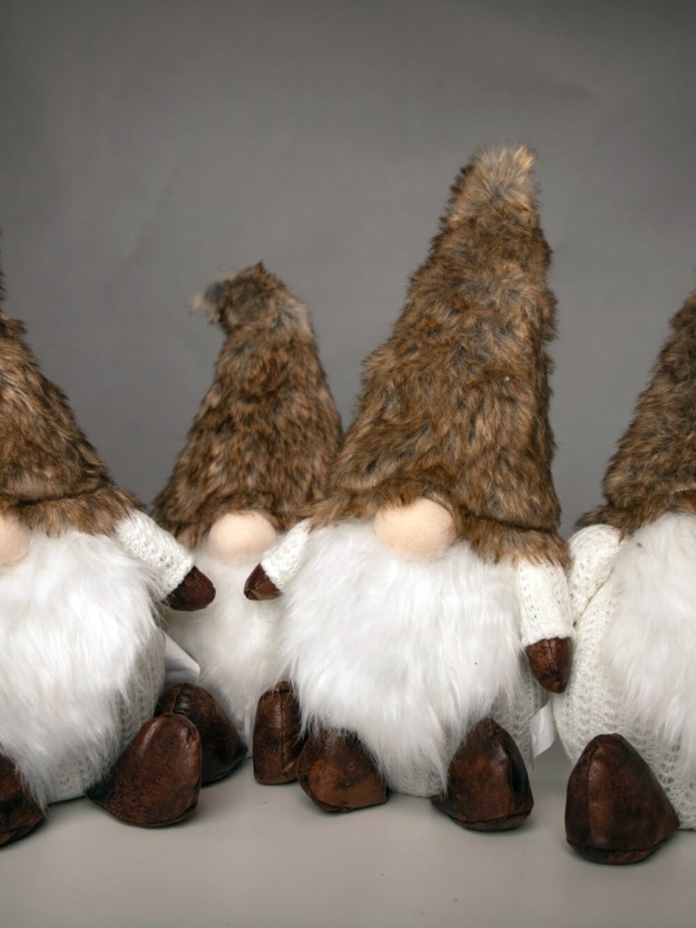 Faux Leather & Fur Gnomes